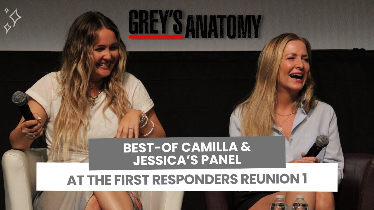 Best of Camilla Luddington and Jessica Capshaw's panel at the First Responders Reunion in Paris