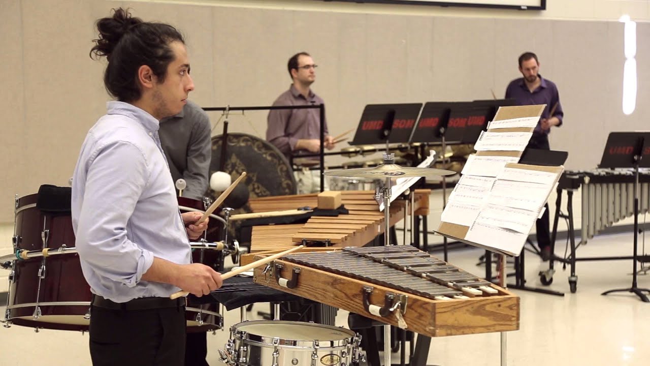 UMD Percussion Ensemble, Hurel - Écart en Temps
