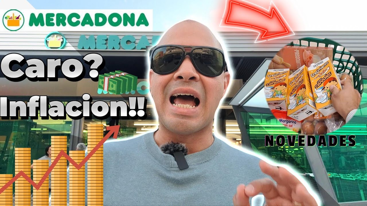 🇪🇸CUANTO CUESTA 💵 HACER MERCADO🛒 EN ESPAÑA 2024 🇪🇸 | PRECIOS REALES 💰 MERCADONA