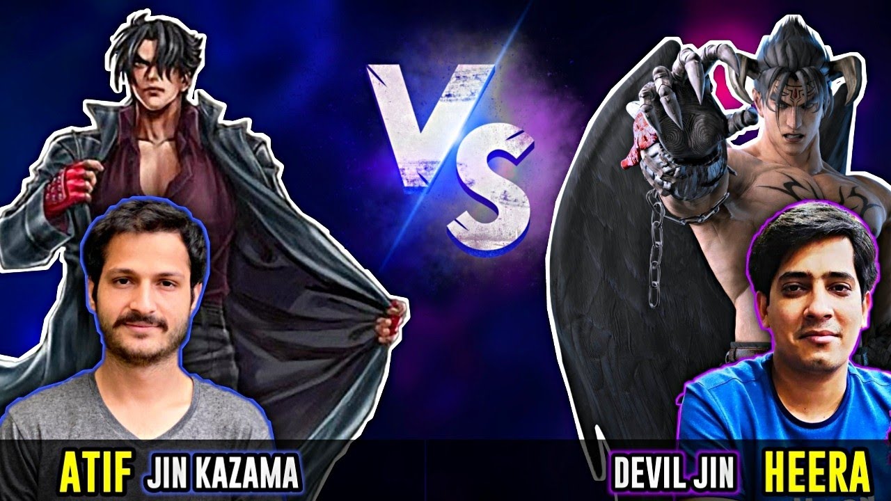 Heera Malik (Devil Jin) vs Atif Butt (Jin Kazama) Tekken 7 FT7 Match