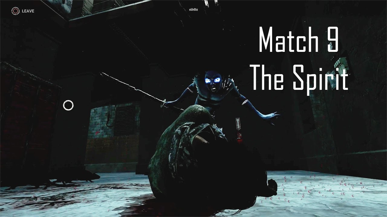 Dead by Daylight Match 9 The Spirit/with friends!