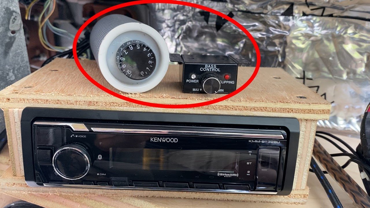 INSTALLING A BASS KNOB TO AN AMPLIFIER