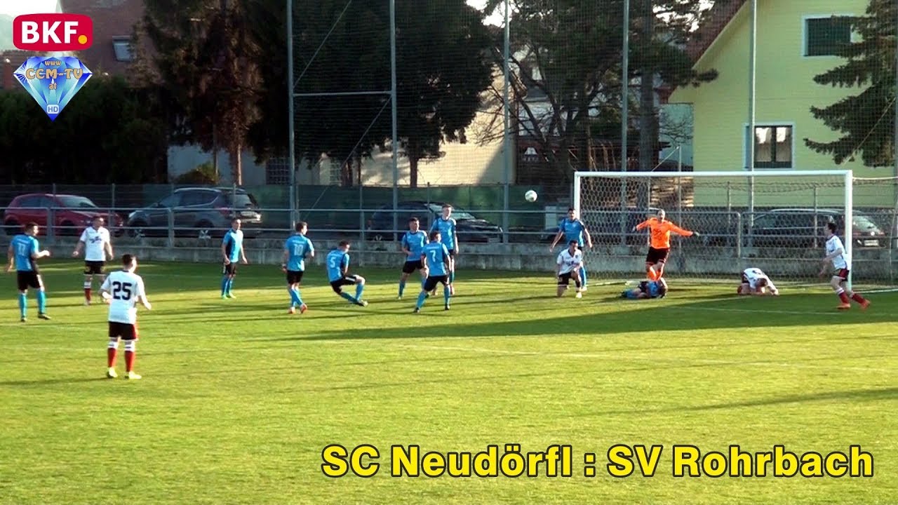 23. 3. 2019 - Fußball: SC Neudörfl : SV Rohrbach - CCM-TV.at / BKF