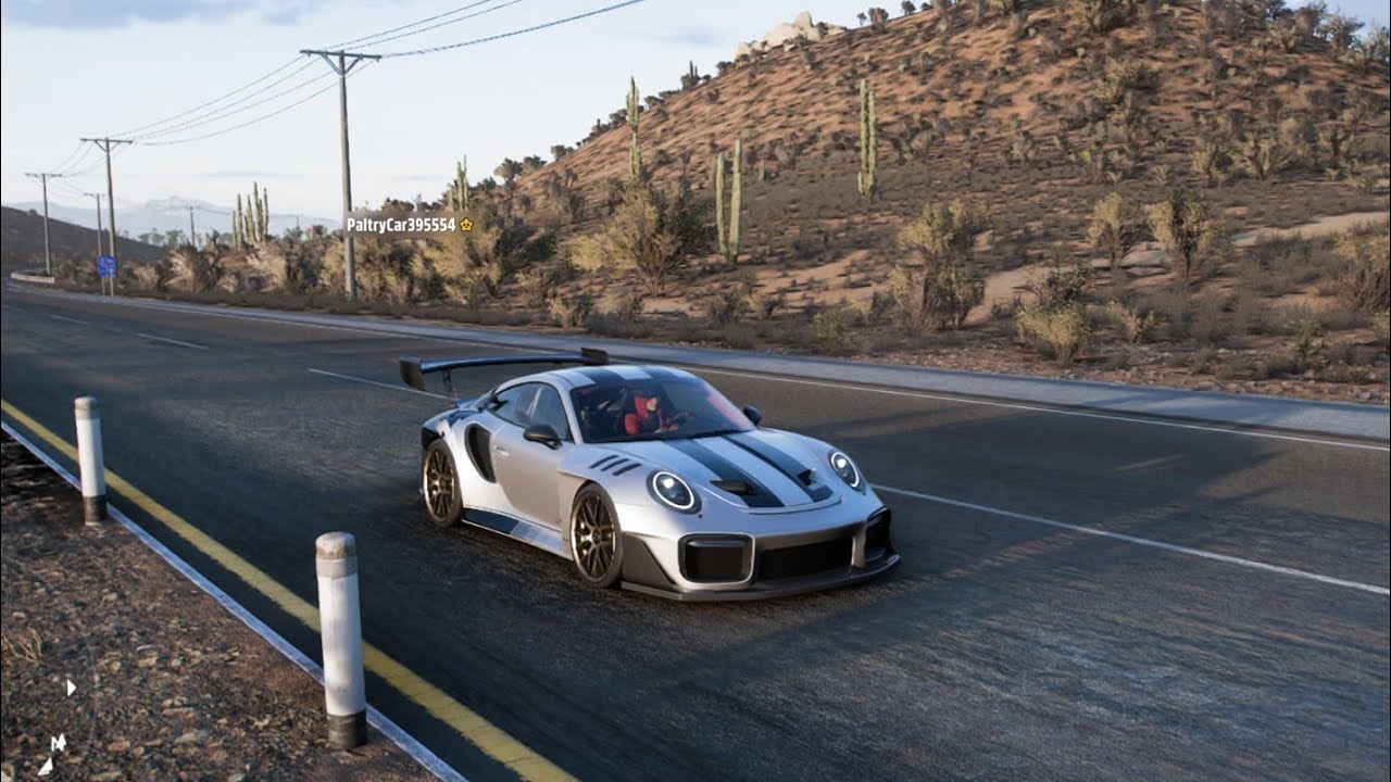 Forza Horizon 5 Porsche 911 GT2 RS 11xxHP แรงจัดเลยเกาะถนนโคดดีเล่นกับจอยพวงมาลัย moza r3