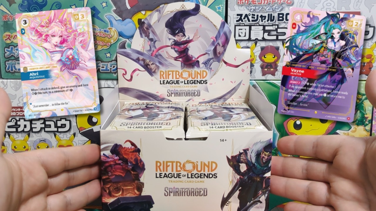 New Full Riftbound Spiritforged Booster Box Opening