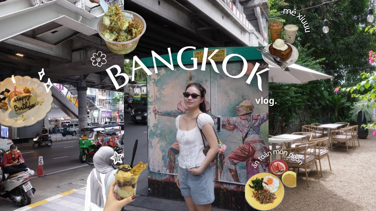 CHUYẾN BANGKOK ĐẶC BIỆT NHẤT (P1) ⭑.ᐟ vlog này toàn quán ngon ⋆˚࿔