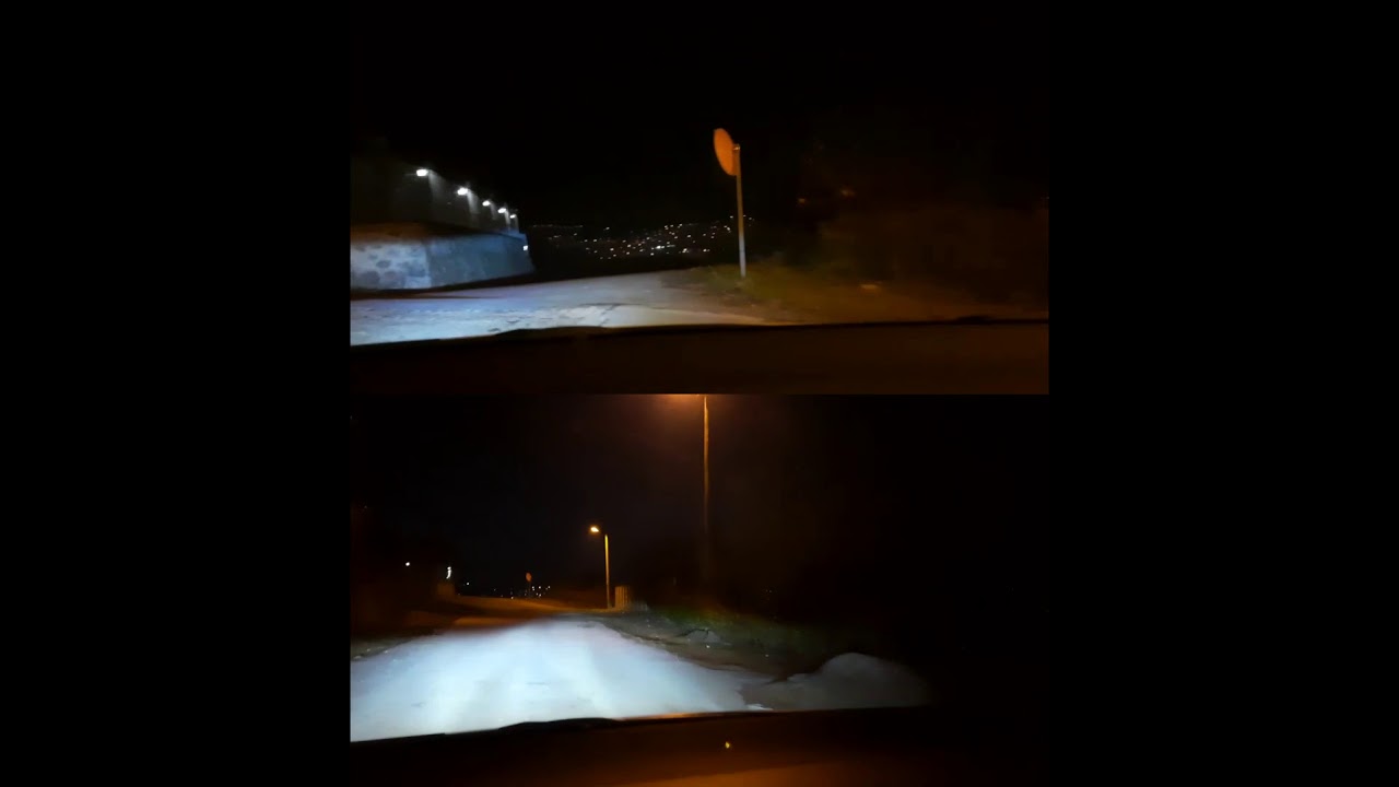 Yeni Corolla Led Far Test Sürüşü