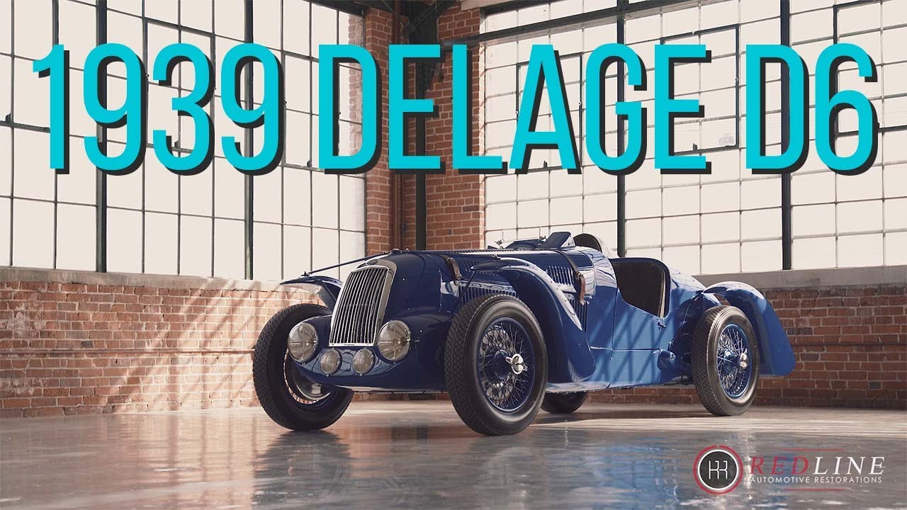 1939 Delage D6 - Redline Restorations