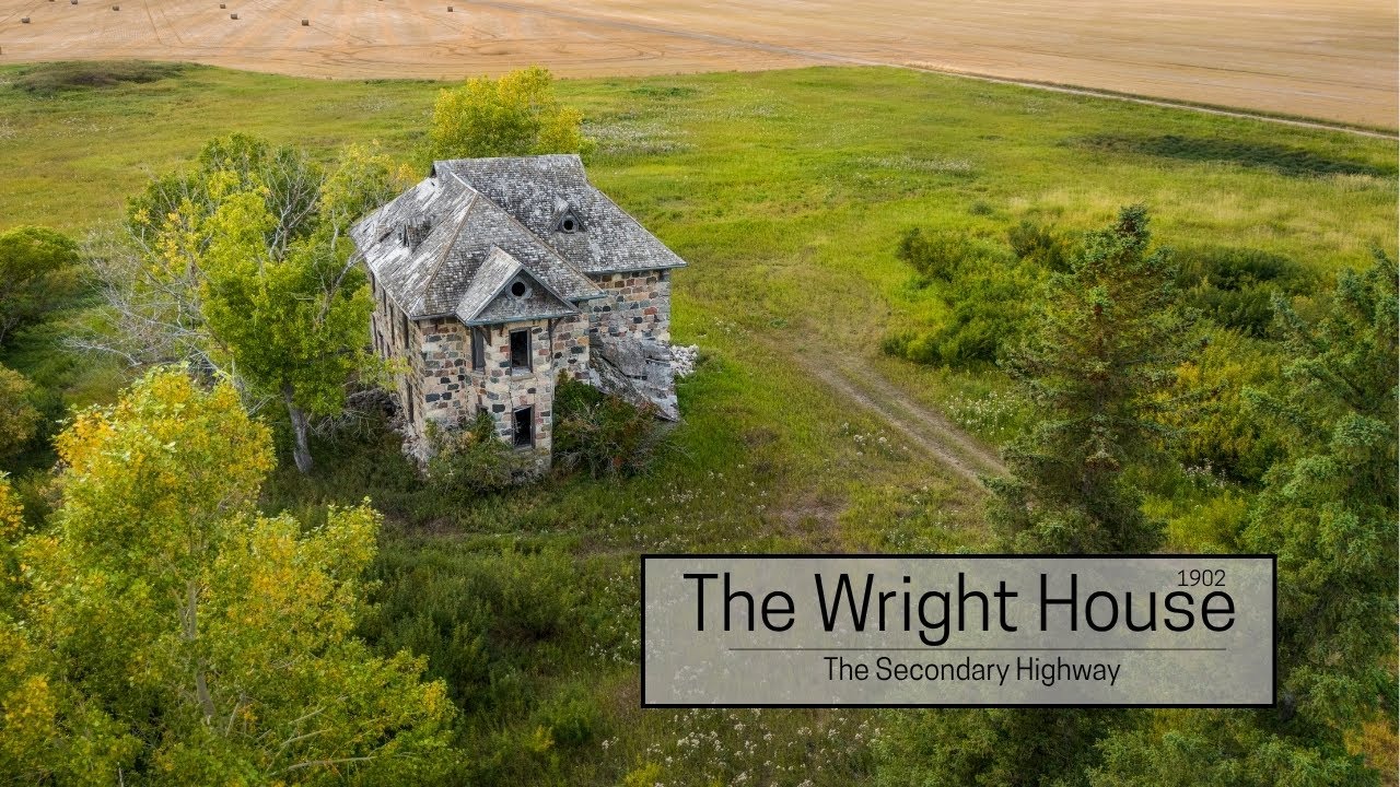 Explore the Stone Ruins of an Abandoned Mansion on the Prairies of Saskatchewan:  The Wright House