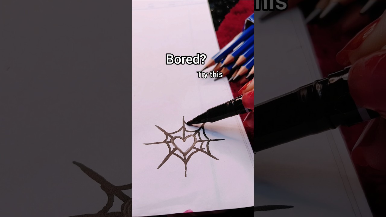 spider web. can you draw it? 🧛🏻