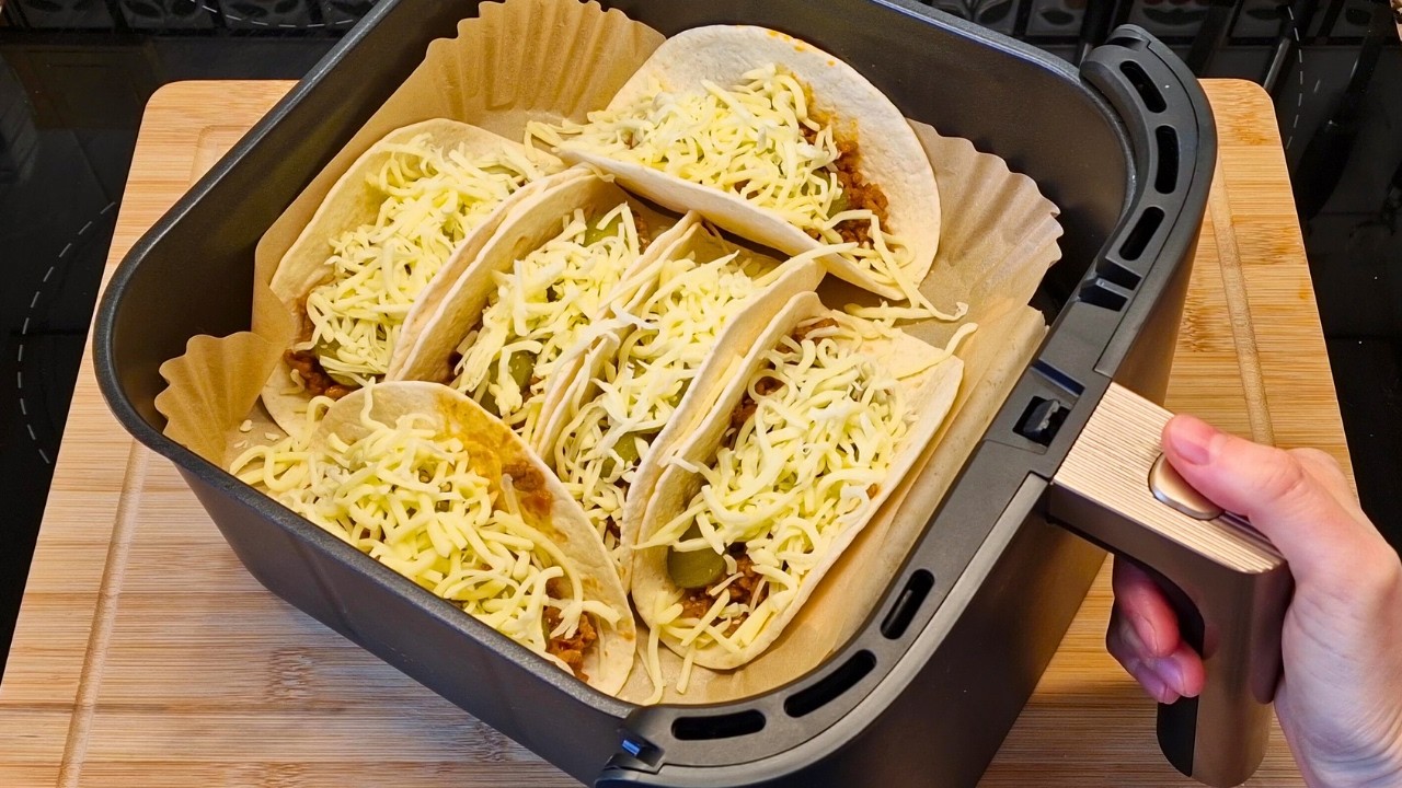 Amazing Air Fryer Tortilla Recipe | Quick & Delicious Snack!