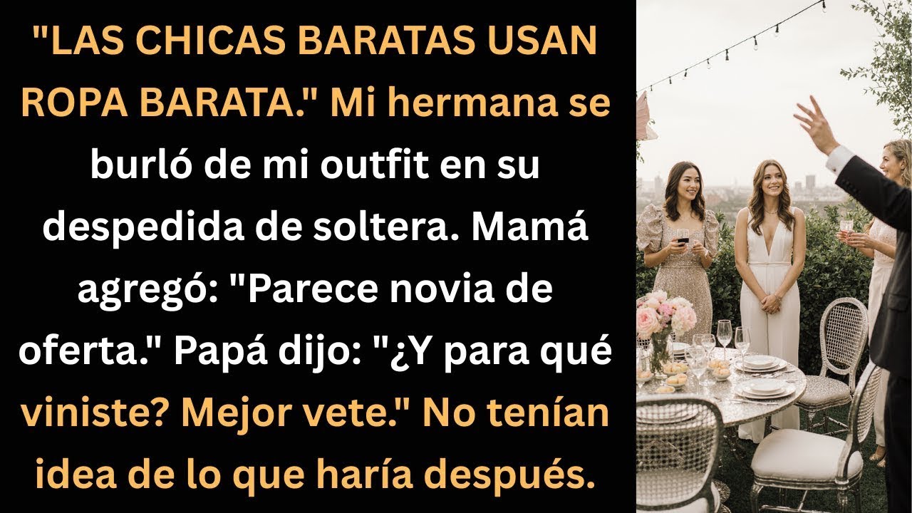 Me Humillaron en la Despedida de Soltera, Pero No Sabían Lo Que Hice Después