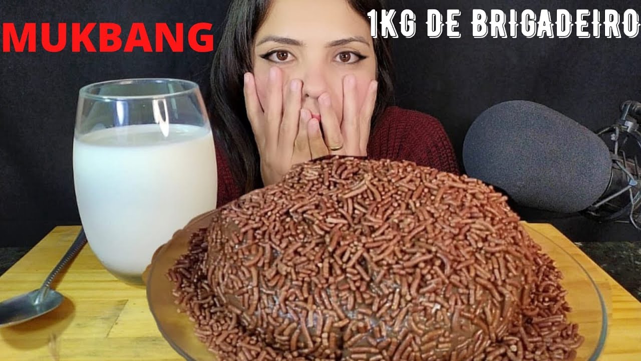 1KG DE BRIGADEIRO-MUKBANG (SONS DE MASTIGAÇÃO)