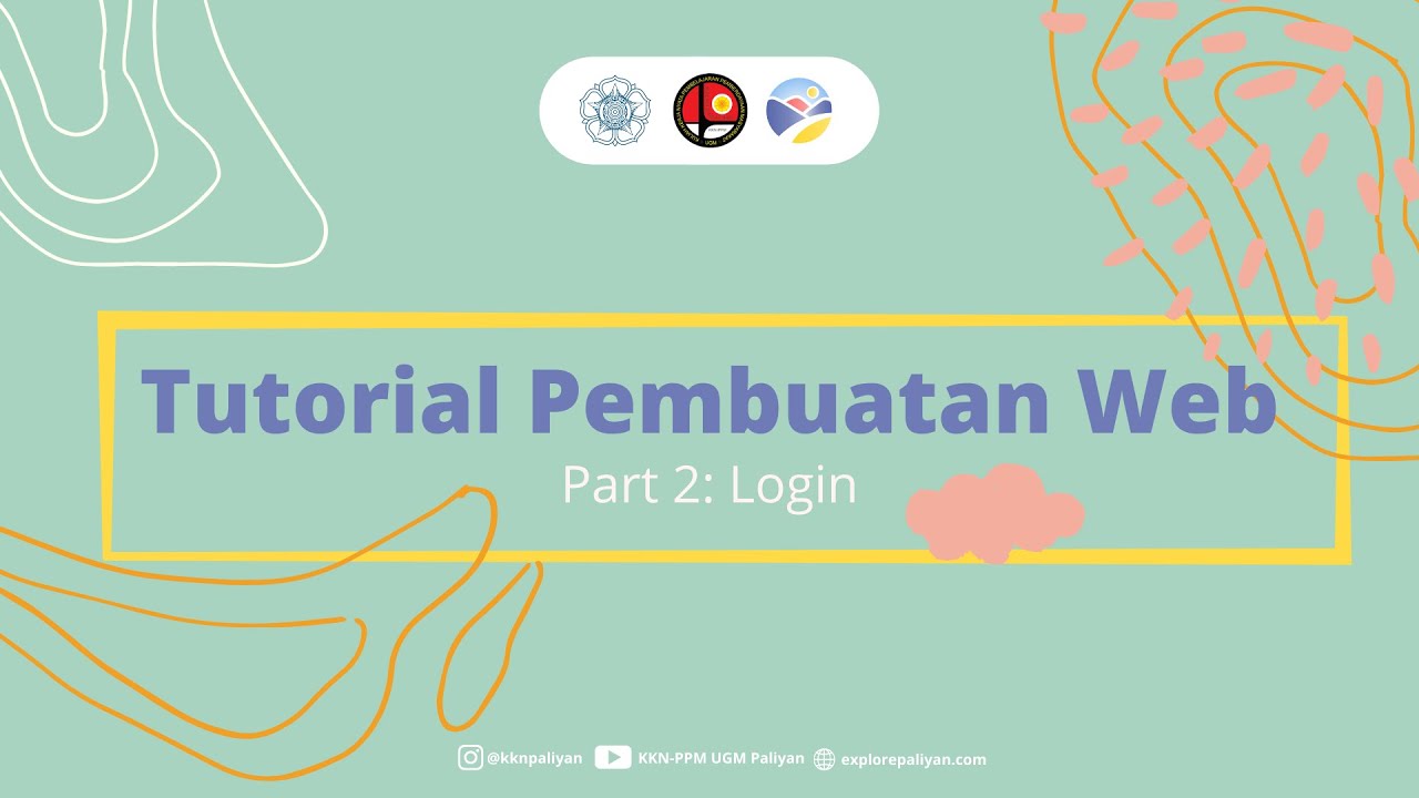 Tutorial Pembuatan Website Promosi UMKM - Part 2. Login