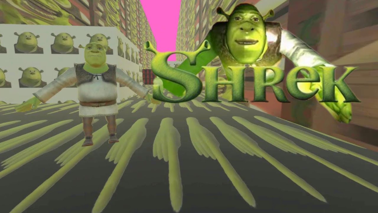 I NEVER KNEW SHREK COULD BE SCARY.. [ Shrek's Funderland ]