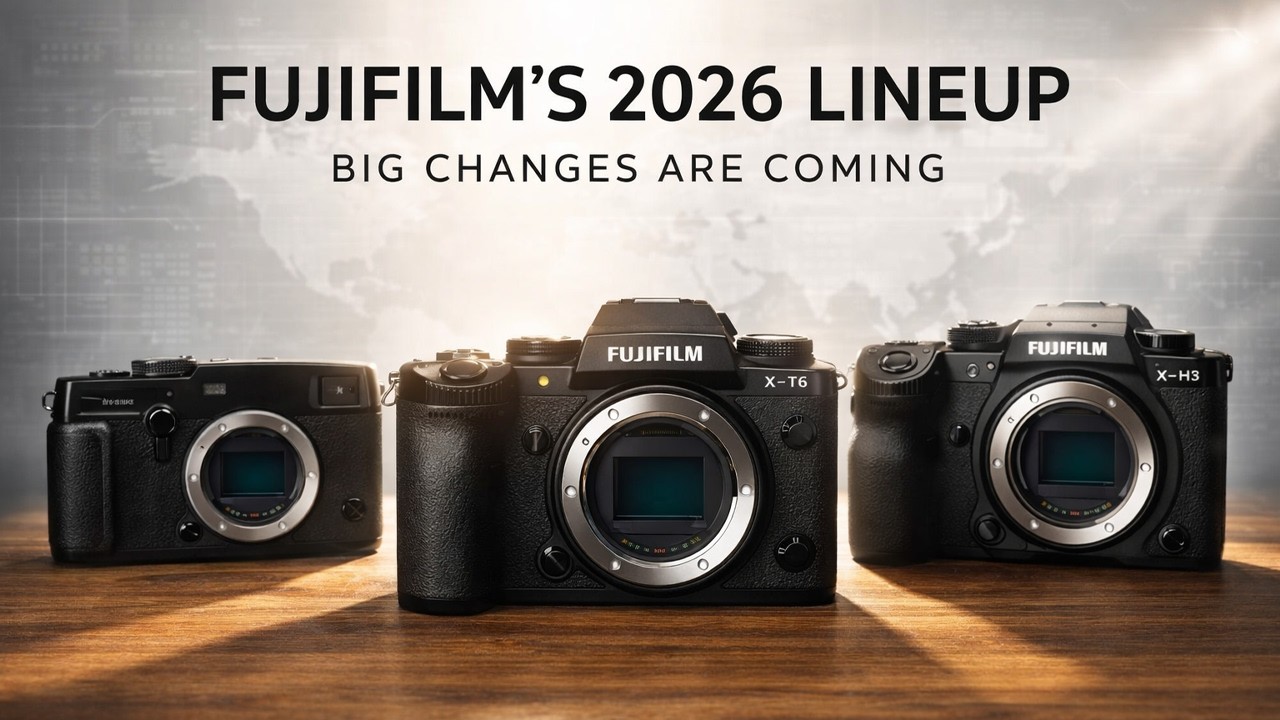 Топ-5 камер Fujifilm, которые выйдут в 2026 году