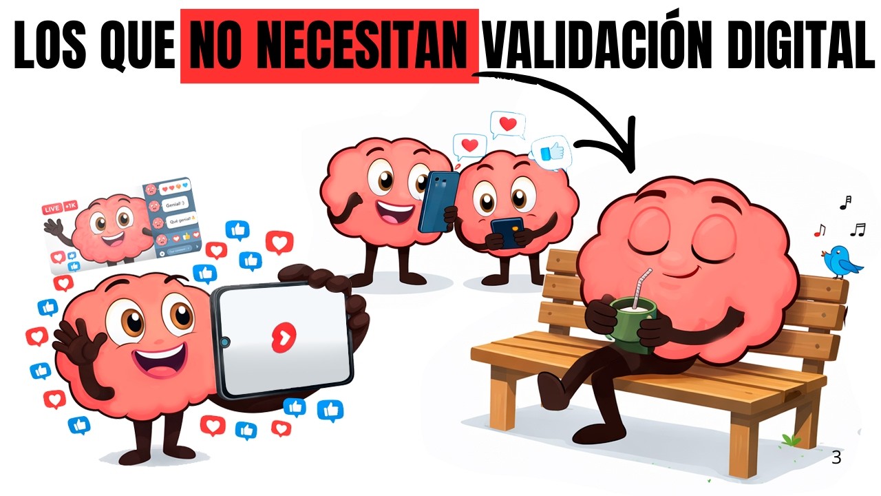 Psicología de personas que no necesitan validación en redes