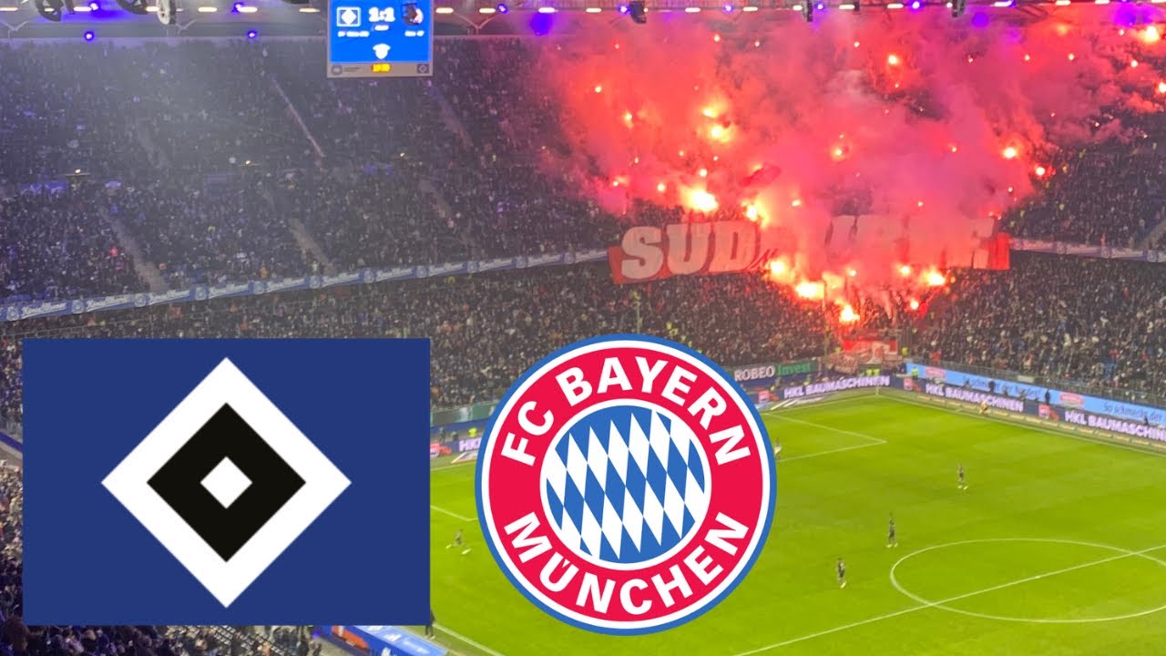 Hamburger SV 2-2 Bayern München - Matchday Vlog - Pyroshow, goals and more!