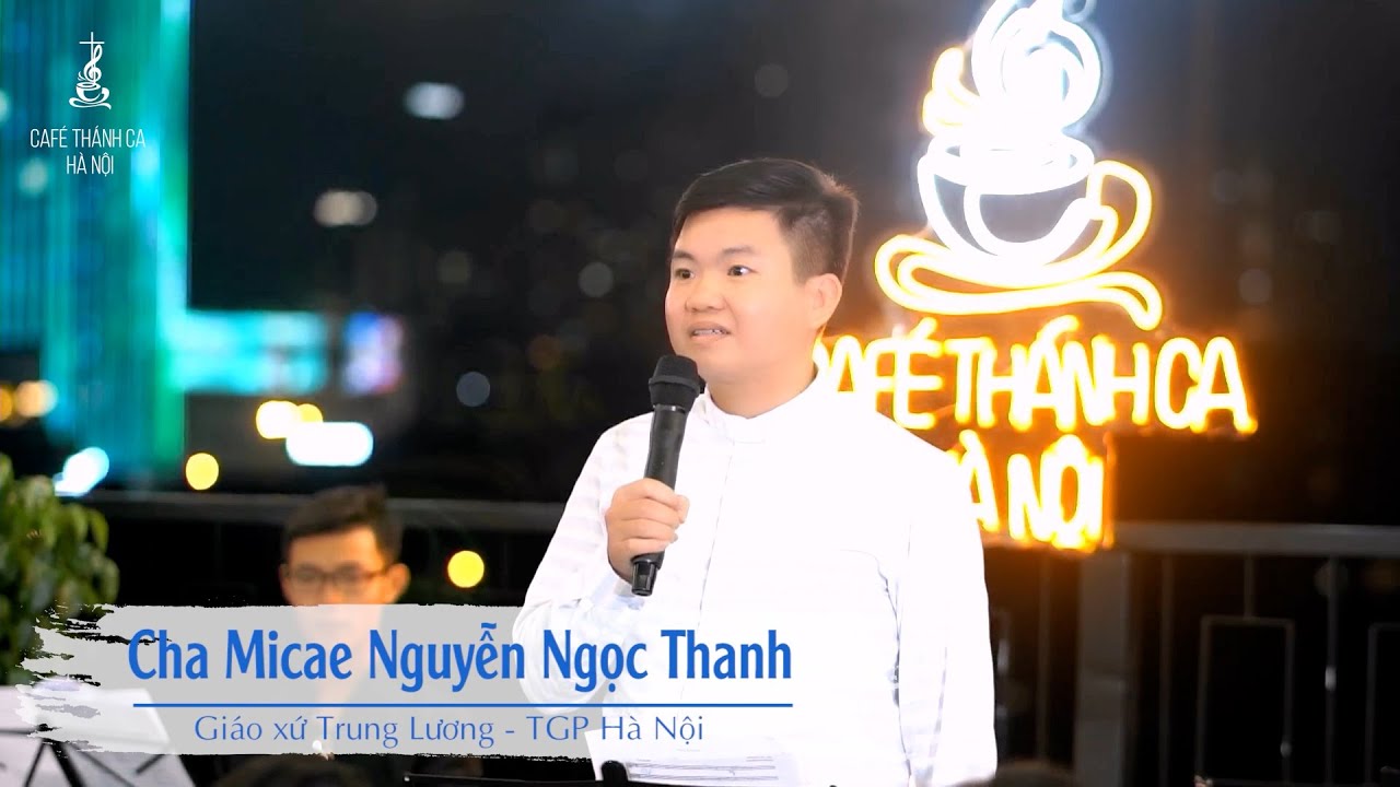 Cha Micae Nguyễn Ngọc Thanh chia sẻ tại Cafe Th&aacute;nh ca H&agrave; Nội
