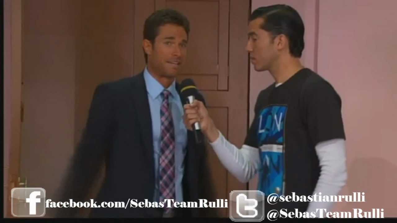 Sebastián Rulli en la presentación de 