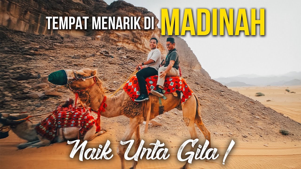 Tempat RARE Di Madinah! - Naik Unta gila & Nightlife dalam Kebun Kurma