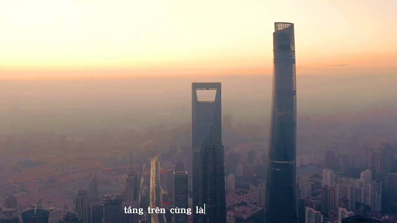 Thượng Hải IN 4K - Toàn cảnh thành phố Thượng Hải qua góc nhìn Flycam
