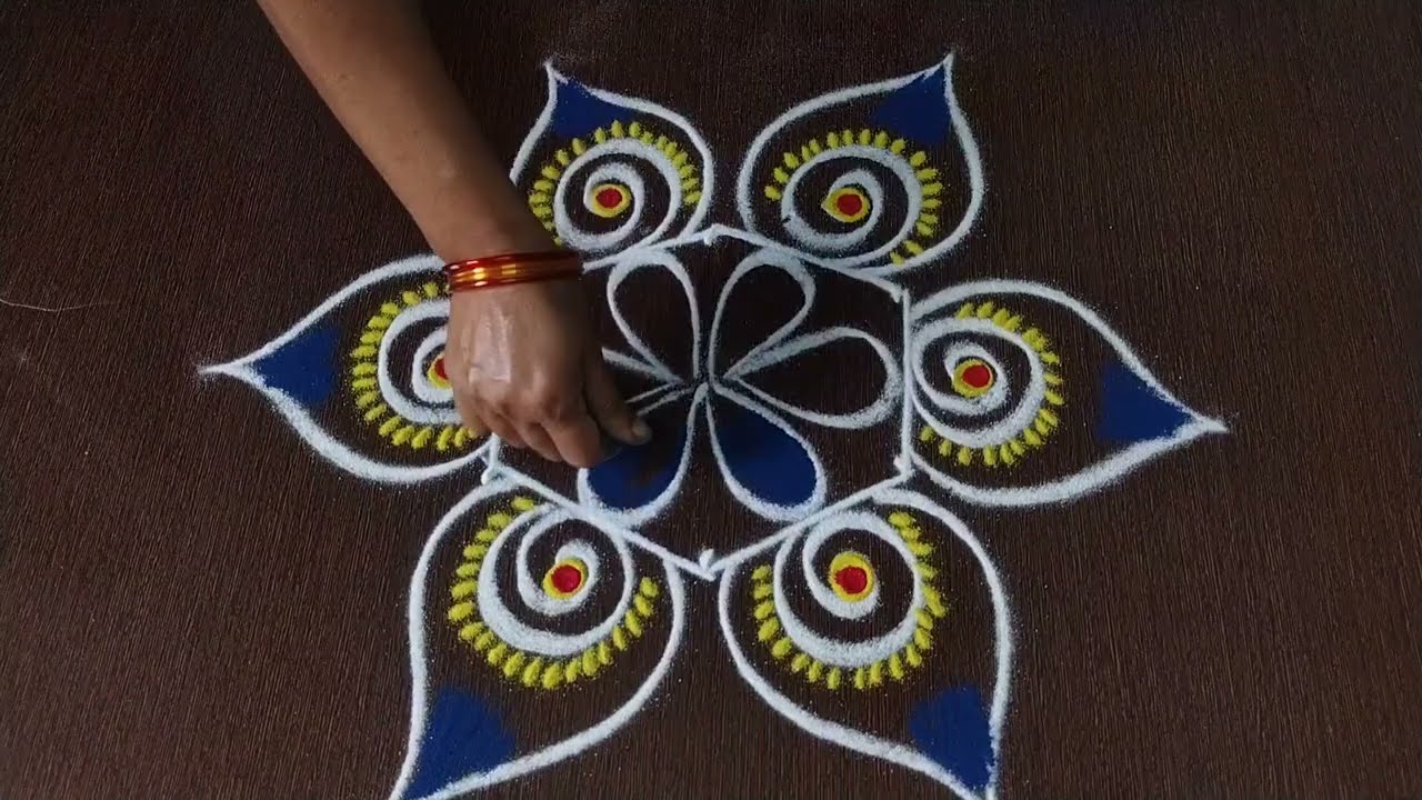 #rangoli #smallrangolikolam #muggulu #dialyrangoli #rangolidesigns #easyrangoli #please subscribe 
