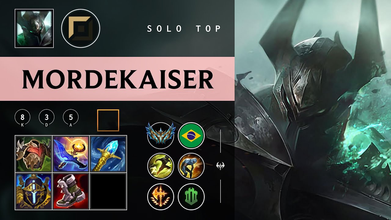 Mordekaiser Top vs Renekton - BR Challenger Patch 26.02