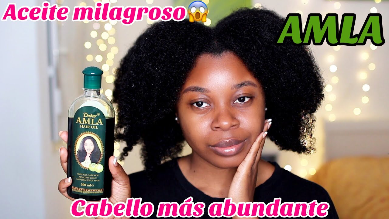 CRECIMIENTO RÁPIDO DEL CABELLO con ACEITE de AMLA || Cómo aplicar el aceite de AMLA || RIHANEL