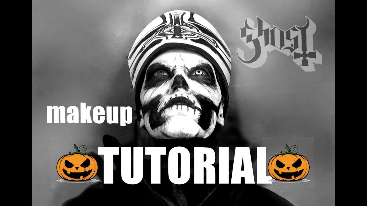 Papa Emeritus II - TUTORIAL ( Ghost ) Maquillaje - Grecia Villar