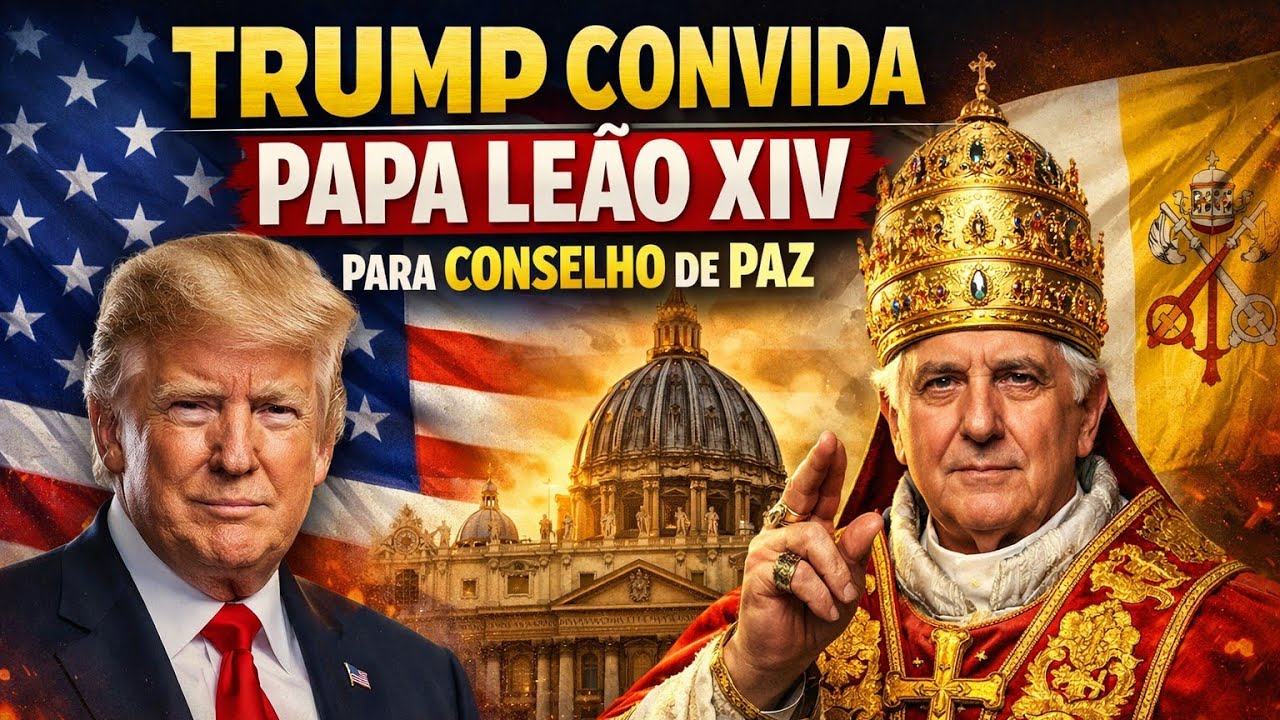 PRESIDENTE DOS ESTADOS UNIDOS CONVIDA PAPA LEÃO XIV PARA CONSELHO DE PAZ Profecia 