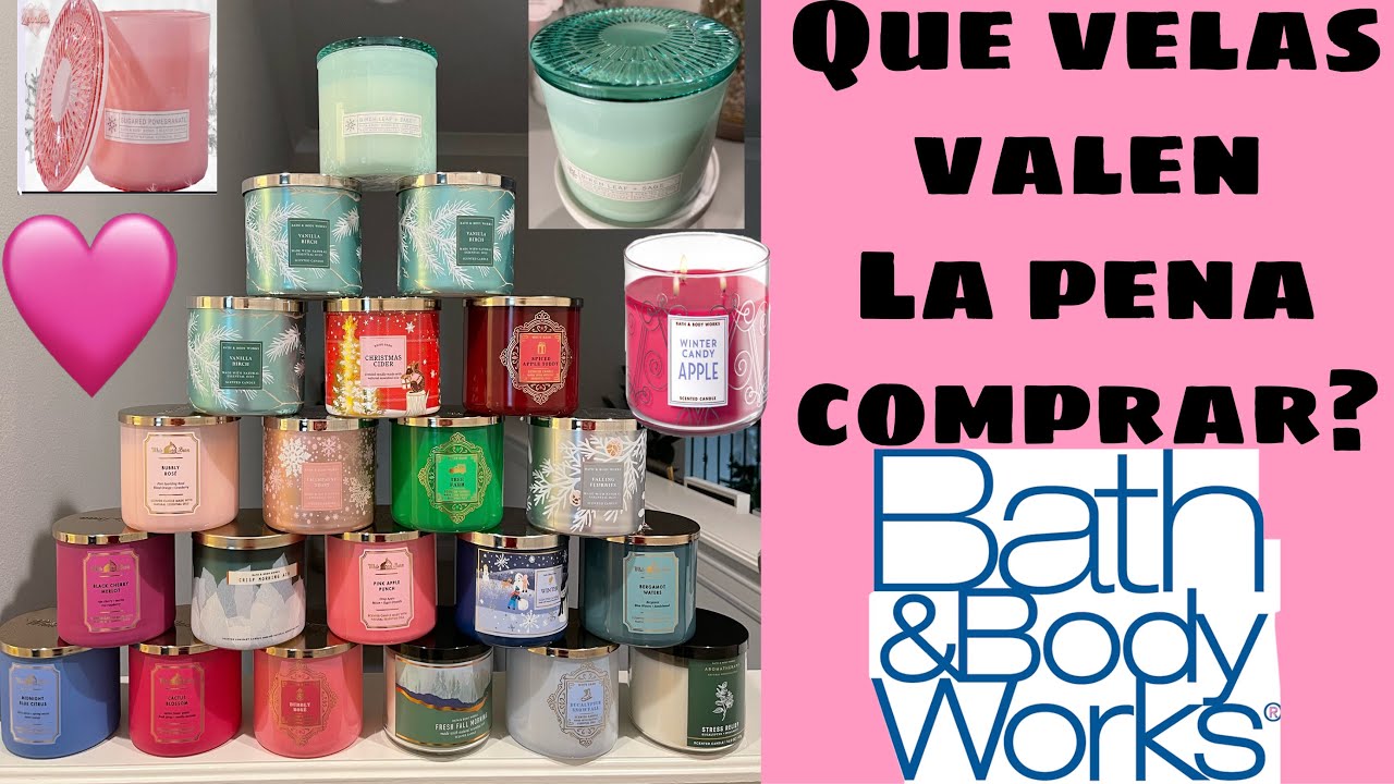Las velas MÁS DELICIOSAS que valen la pena comprar en Bath&body Works. Haul de mis favoritas🕯