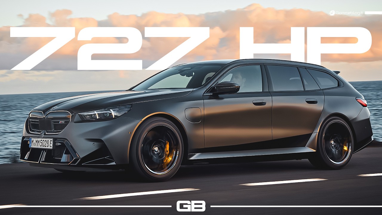 BMW M5 Touring Competition: Heavyweight Hybrid Power!