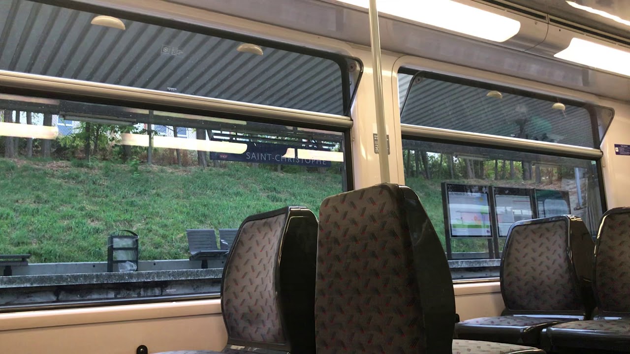 ( RER A ) Trajet dans un MI2N NANI entre Cergy-Saint-Christophe et Cergy Préfecture