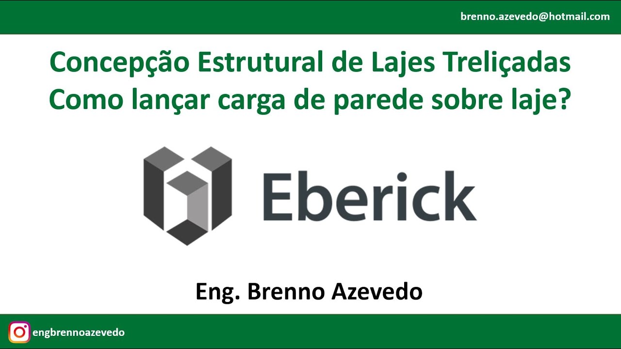 Concepção Estrutural de Lajes Treliçadas - Como lançar carga de parede sobre laje? – Eberick