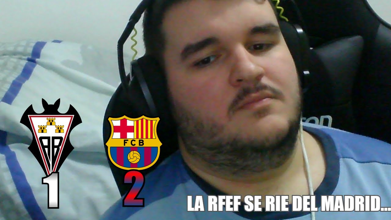 REACCIÓN A ESTE PARTIDAZO - ALBACETE 1 - FC BARCELONA 2 - EL MADRID ES EL HAZMEREIR DE ESPAÑA...