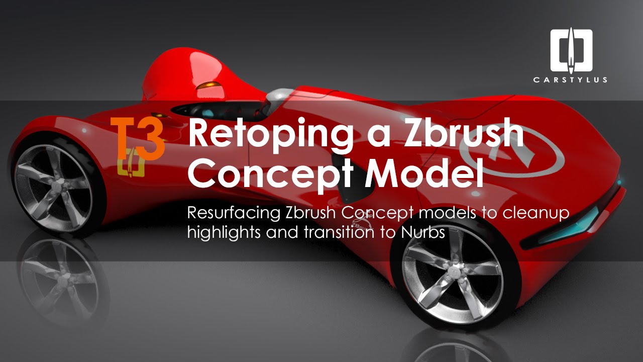 Tip 3: Resurfacing a Zbrush Concept Model