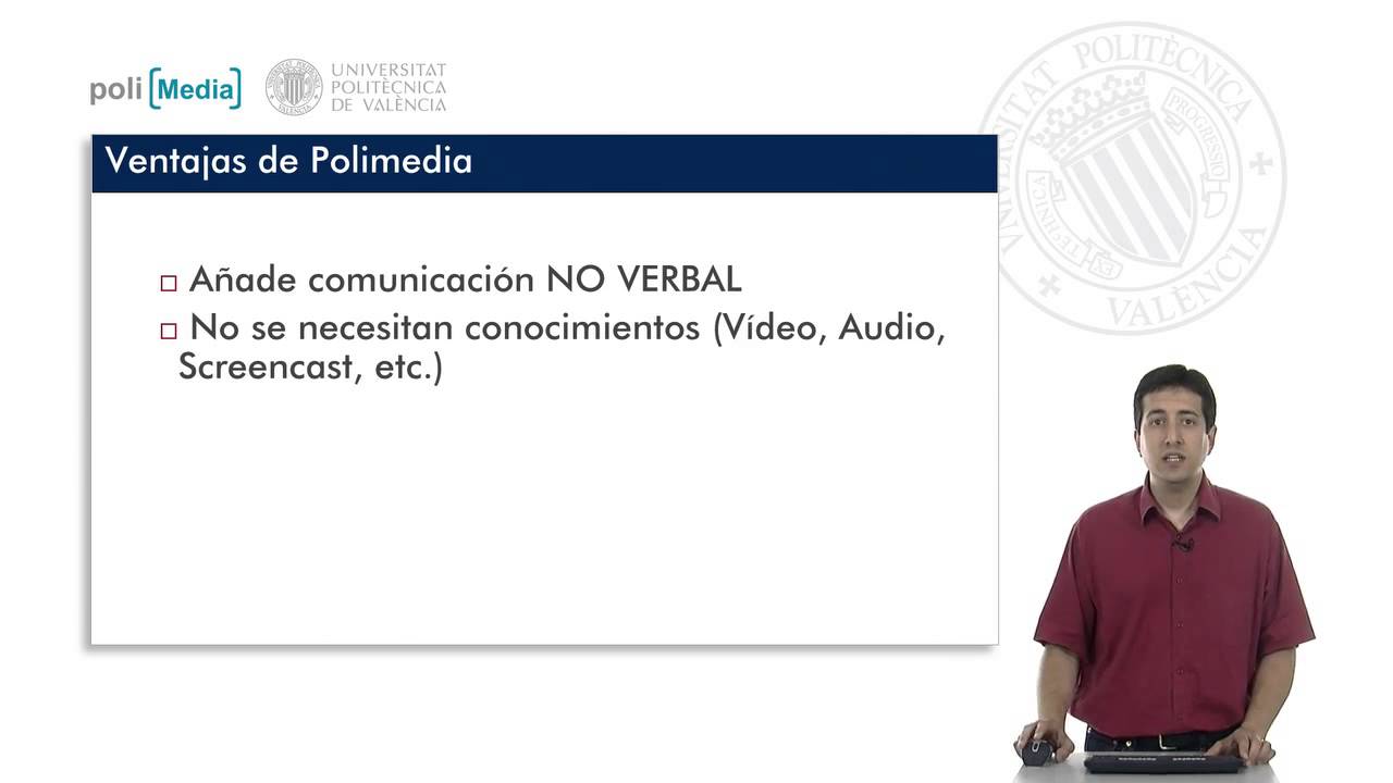 Qu&eacute; es Polimedia |  | UPV