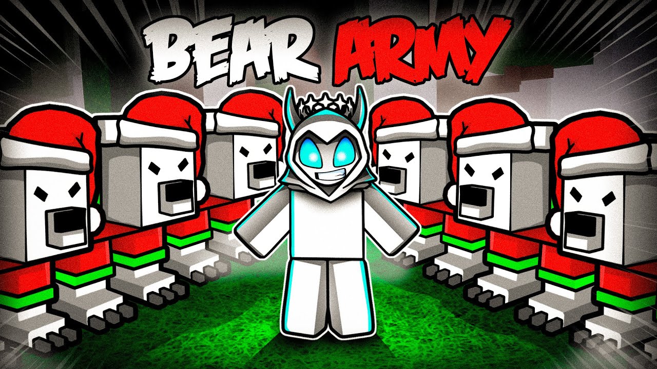 I Created a BEAR Army To TAKE OVER The Server... (99 Nights in the Forest)