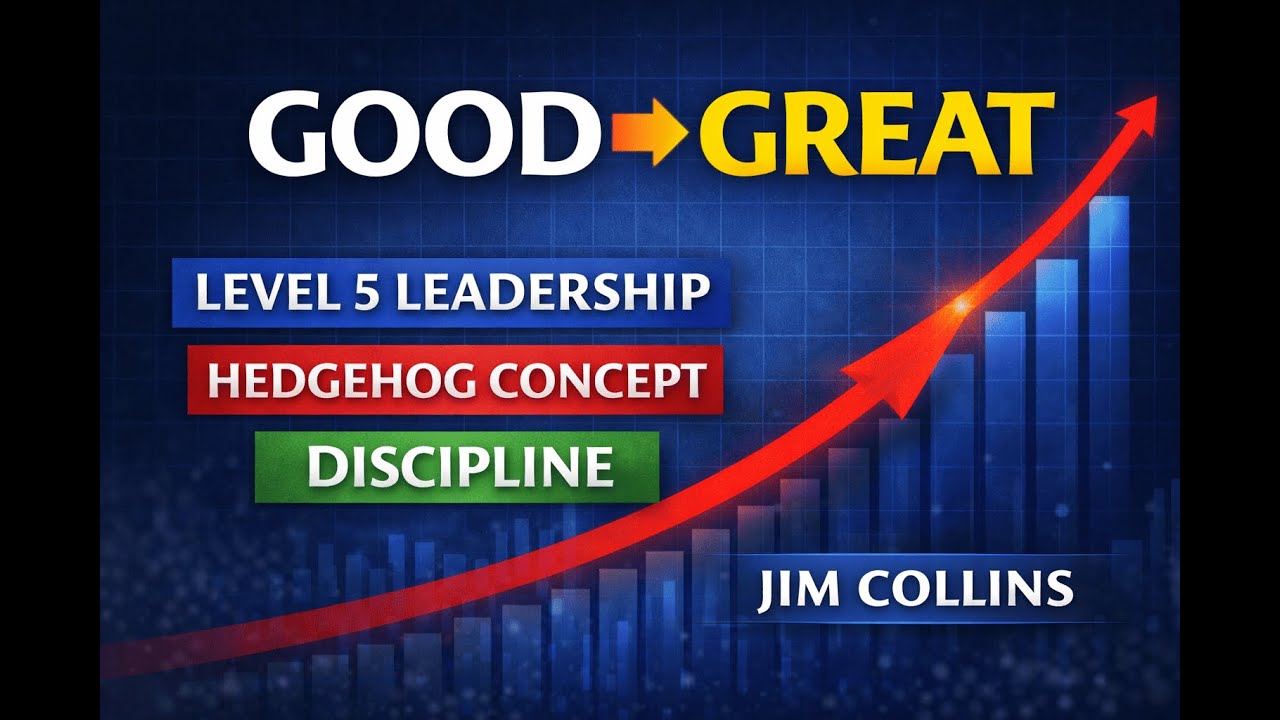 Jim Collins’ Good to Great | Why Only Some Companies Succeed