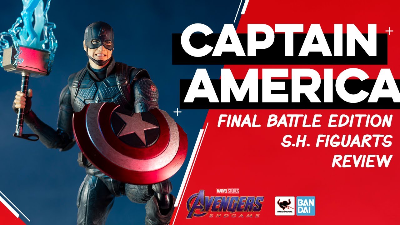 Capitán América Final Battle | S. H. Figuarts | Review en español
