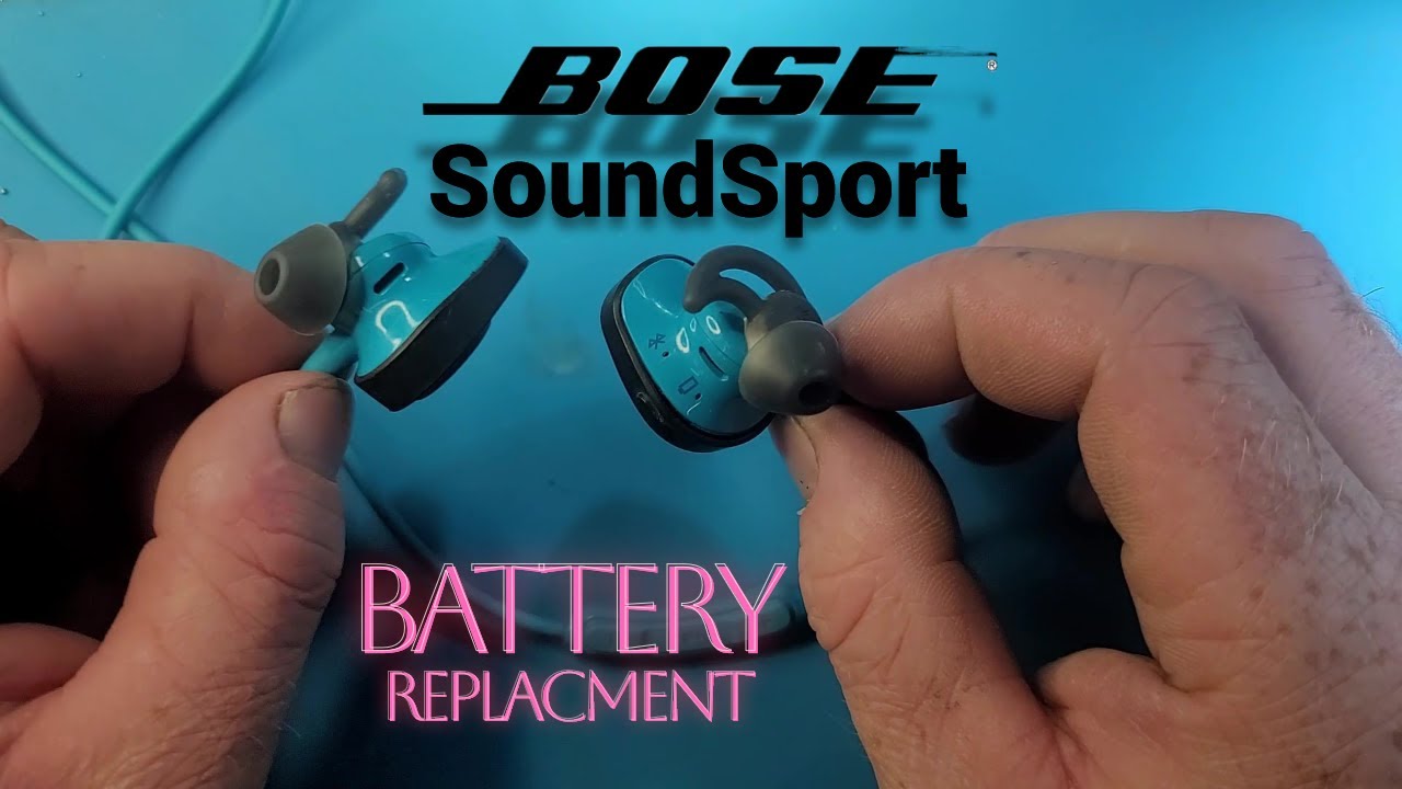 Bose SoundSport headphones battery replacement