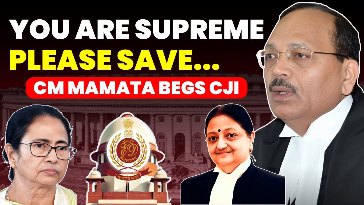 CJI SIR YOU ARE SUPREME....PLEASE PROTECT......CM MAMATA URGES CJI MERCY #supremecourtofindia