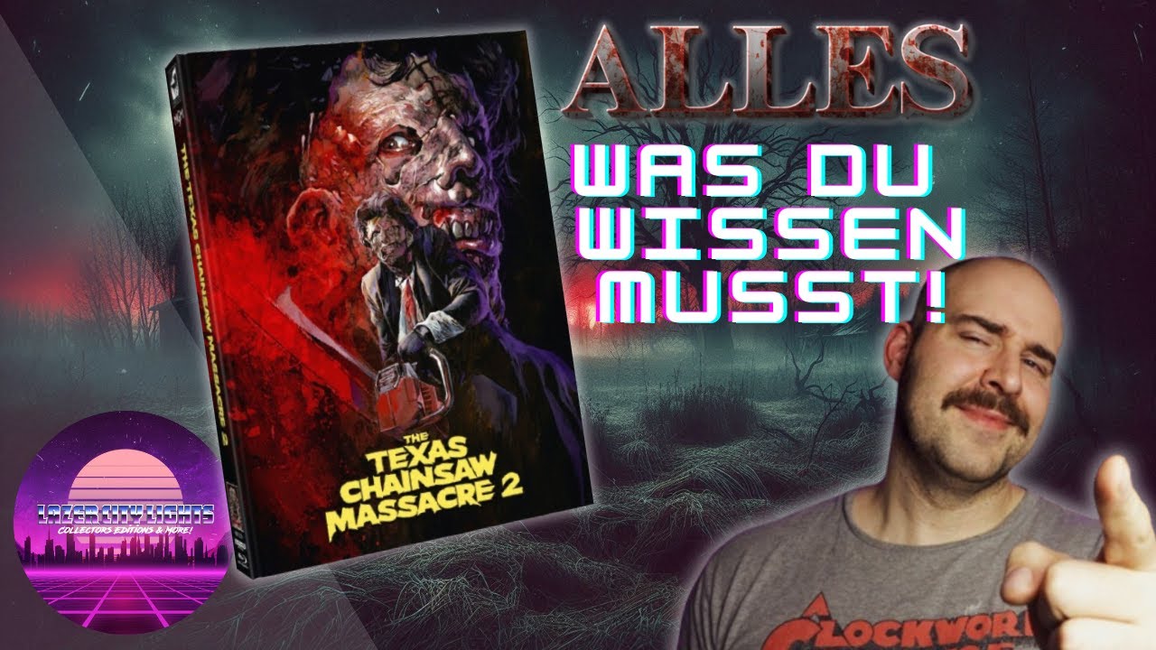 The Texas Chainsaw Massacre 2  Mediabook A (Ultra HD) REVIEW - UNBOXING