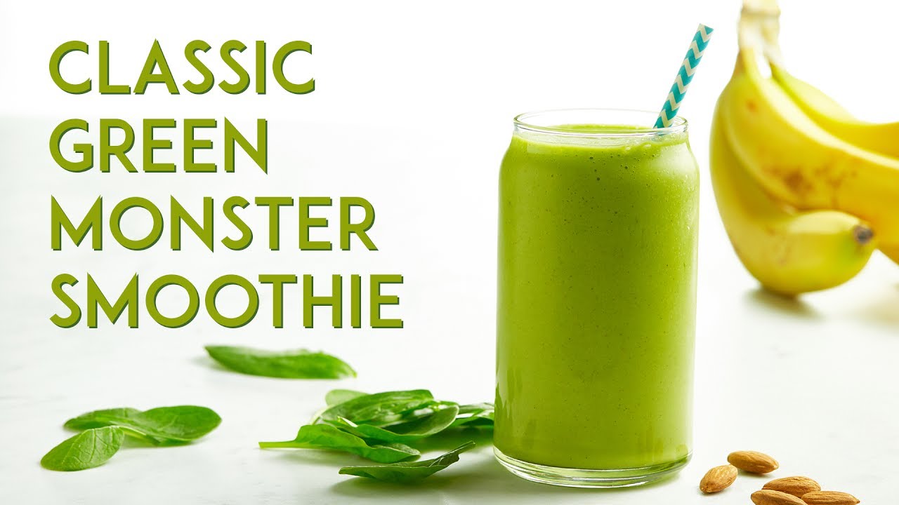 Classic Green Monster Smoothie | Oh She Glows