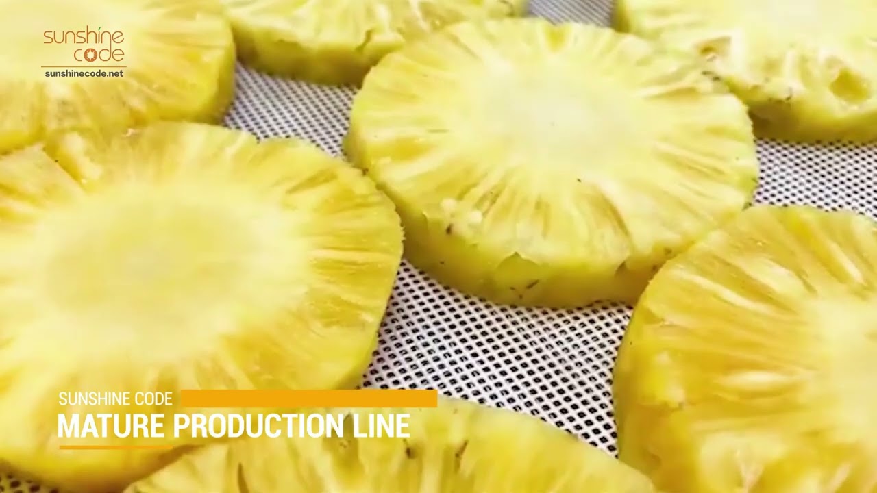 From Fresh to Dried Pineapple Chunks The Dehydrated Pineapple Process