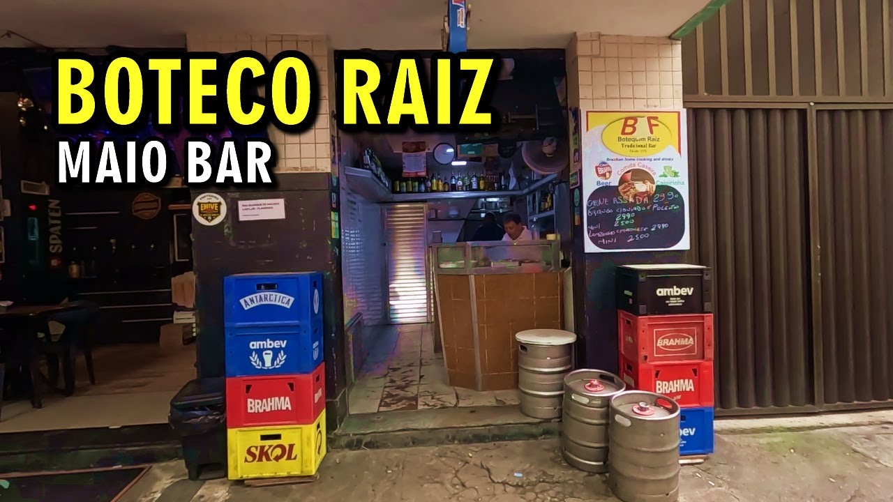 BOTECO RAIZ | MAIO BAR NO FLAMENGO