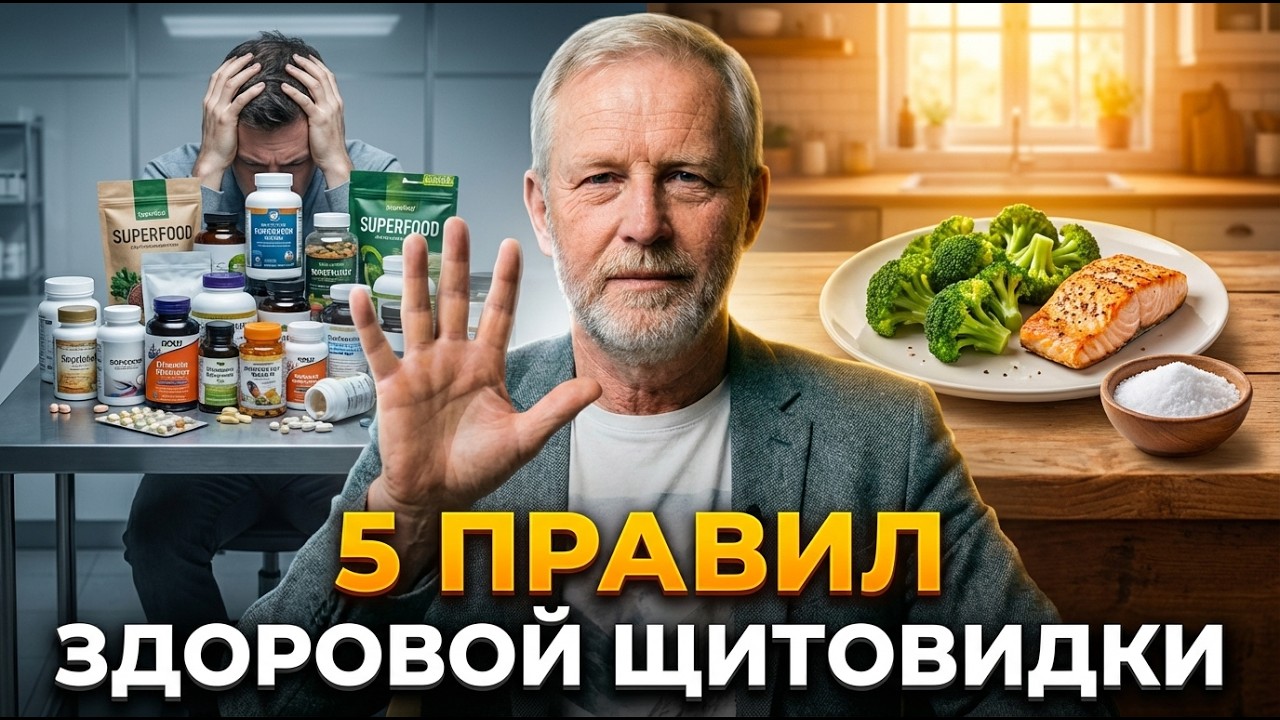 Щитовидная железа: что есть, чего бояться и как защитить (5 простых правил)