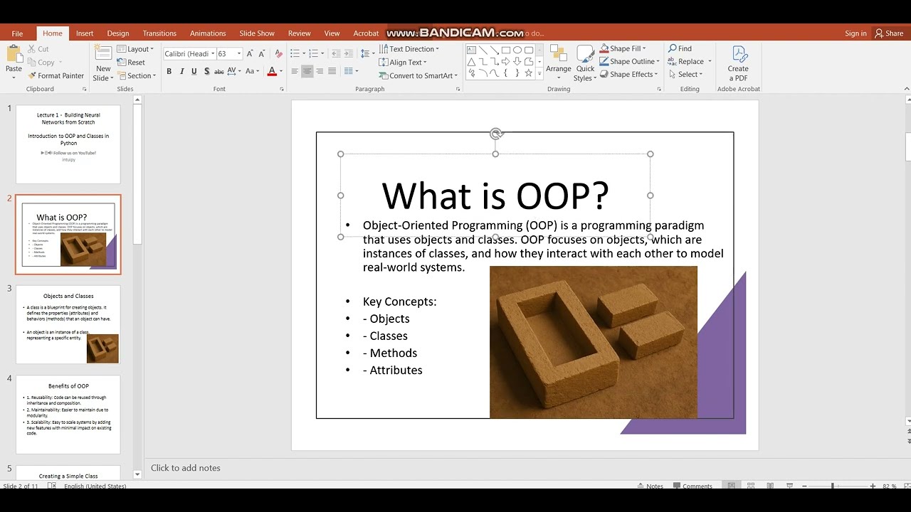 Building Neural Networks from Scratch - Lecture 1 OOP