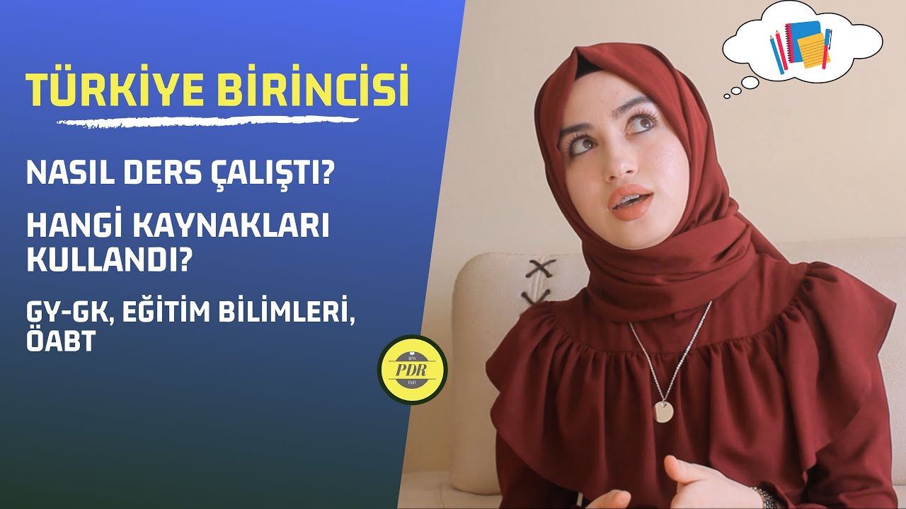 KPSS T&Uuml;RKİYE BİRİNCİSİ OLMAK İ&Ccedil;İN NASIL &Ccedil;ALIŞTI?